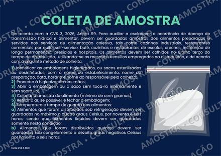 Placa de coleta de amostra